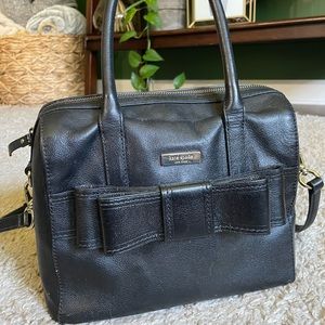 Black Kate spade bow purse